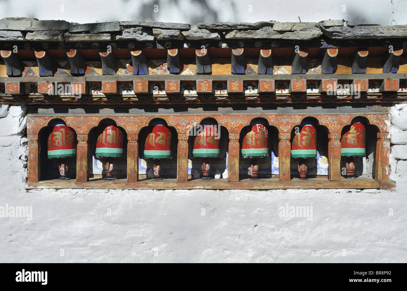 Kyichu Lhakhang, Paro, Bhutan. Stockfoto