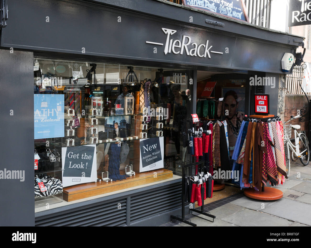 Tie Rack-Store in Chester Stadtzentrum, Cheshire, England, UK  Stockfotografie - Alamy