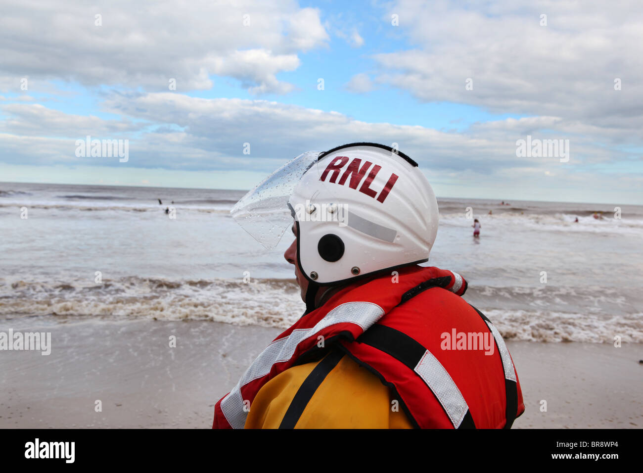 Rettungsschwimmer Stockfoto