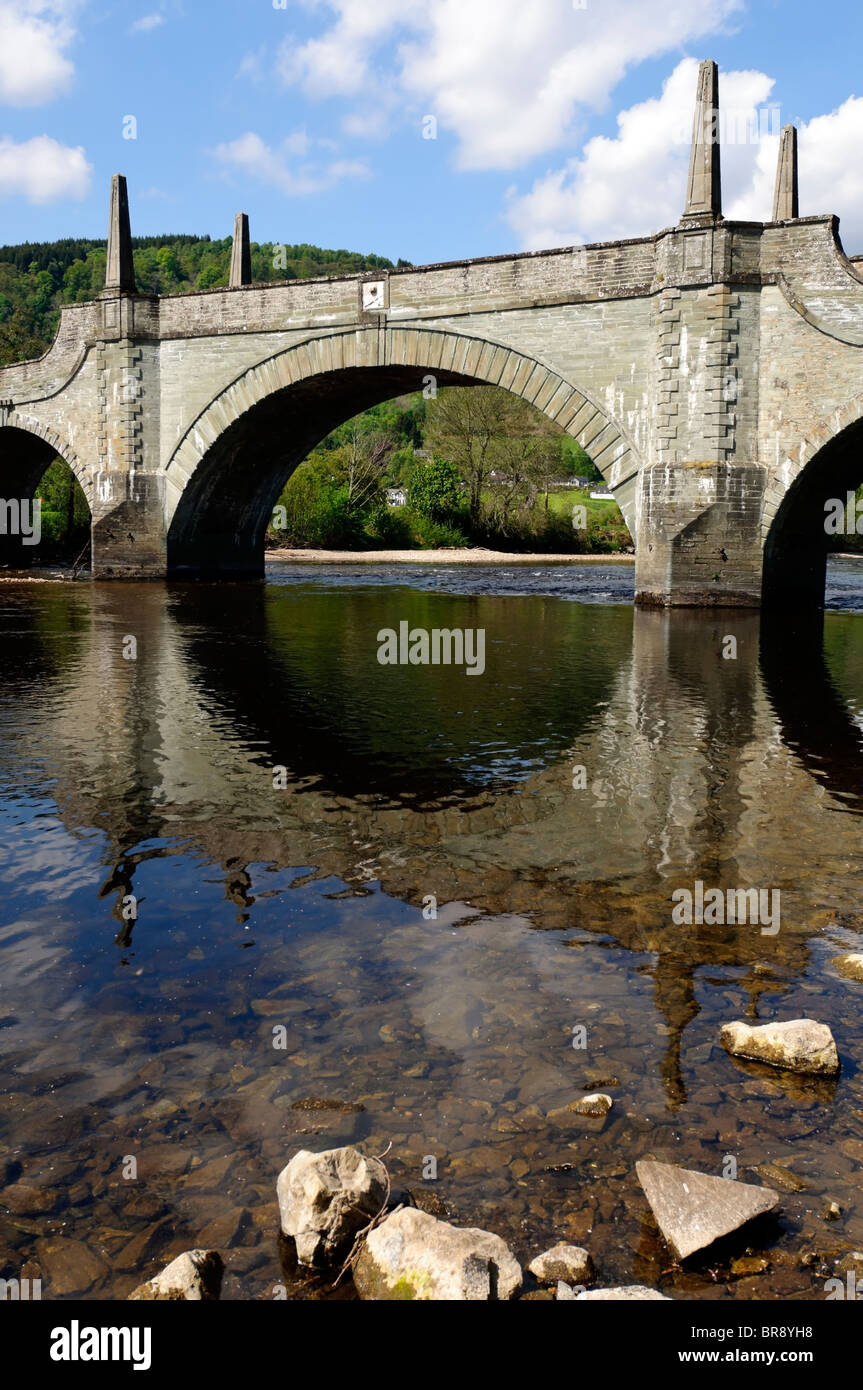 Allgemeine watet Brücke in Aberfeldy Perth und Kinross Schottland erbaut im Jahre 1733 Stockfoto