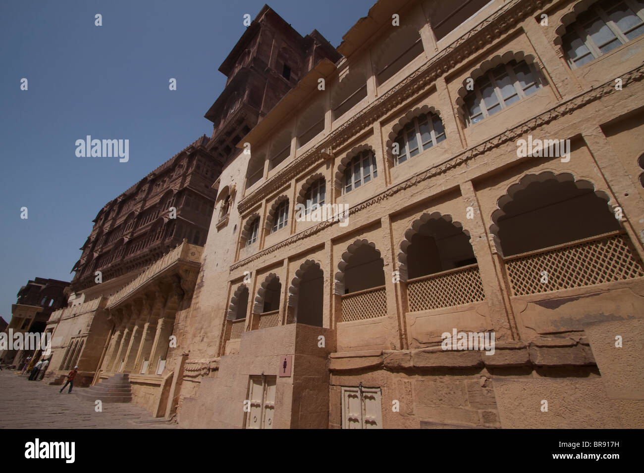 Meherangarh, majestätische Festung des jhodpur Stockfoto