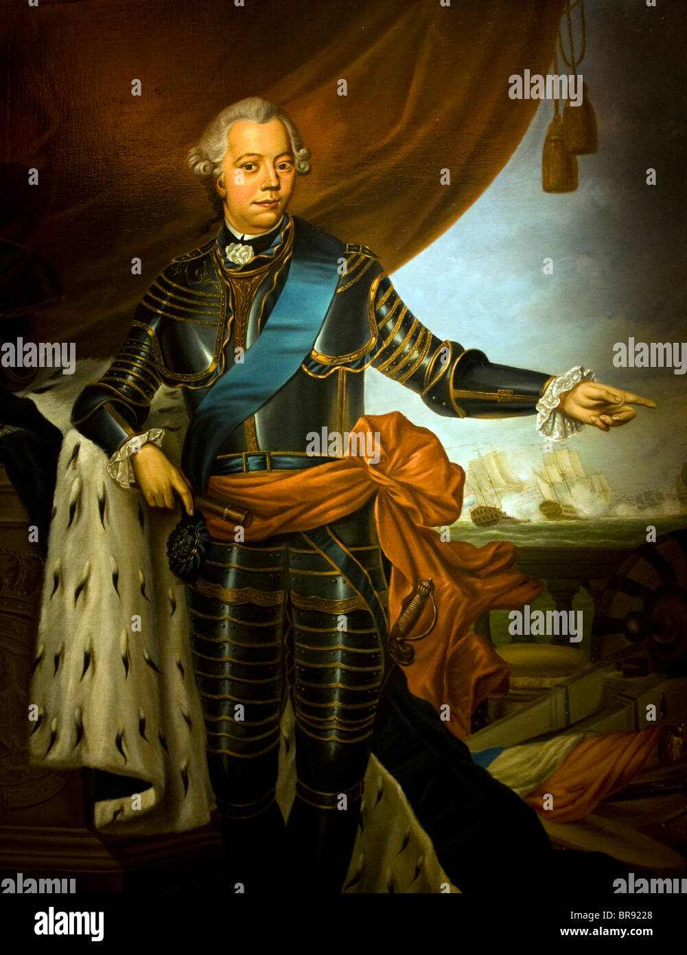 Prins Willem VPrince Wilhelm IV. 1748 1806 von Orange Oranje Nassau Niederlande Niederlande Holland Stockfoto