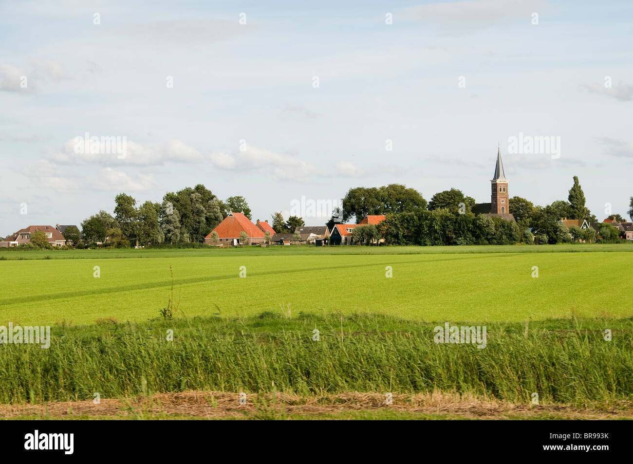 Friesland Holland Parrega Dorf Bauern Stockfoto