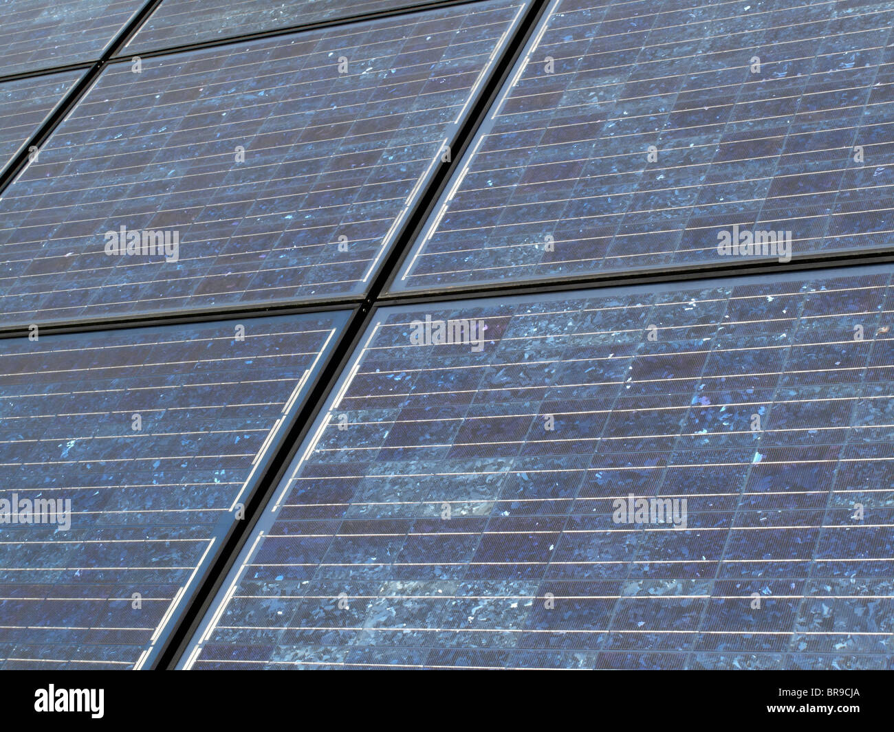 Solarcells - Solarstrom Stockfoto