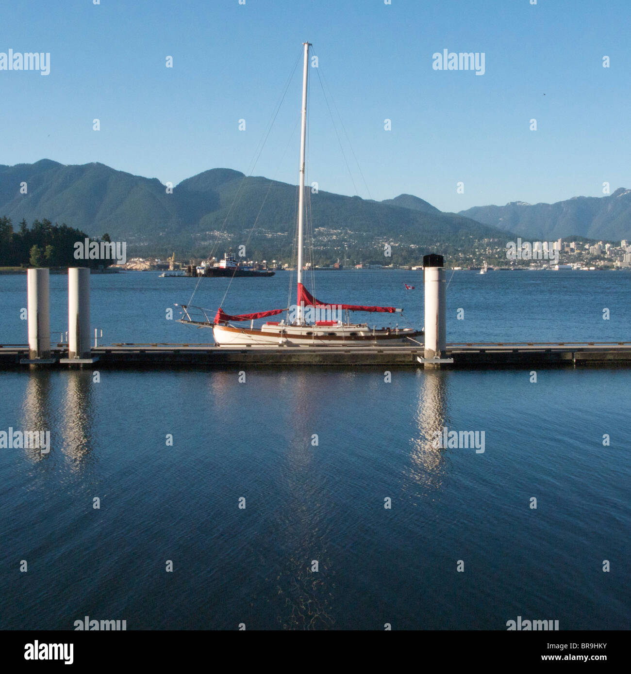 Downtown Vancouver in British Columbia Kanada Stockfoto