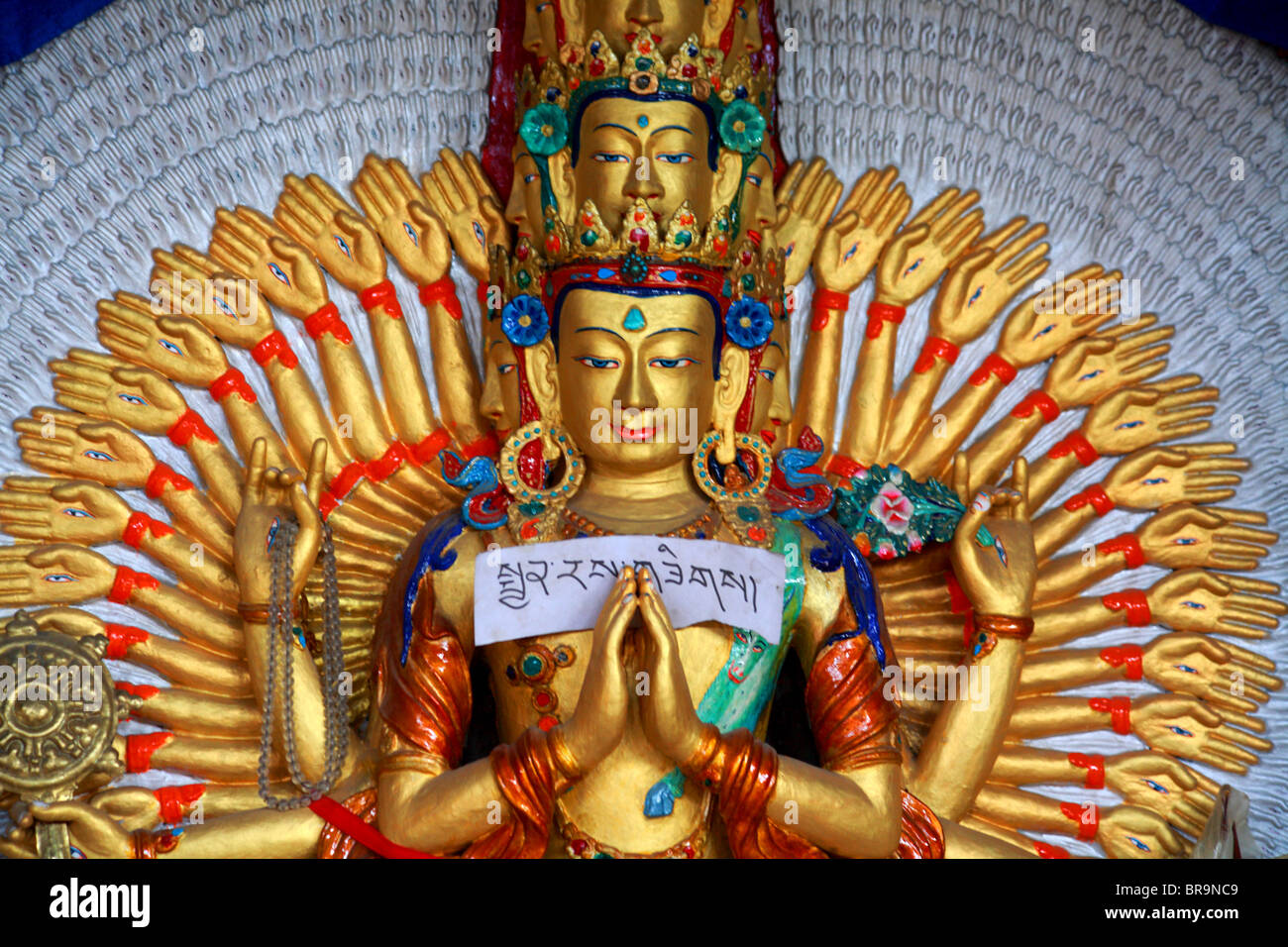 Buddha-Skulpturen Stockfoto