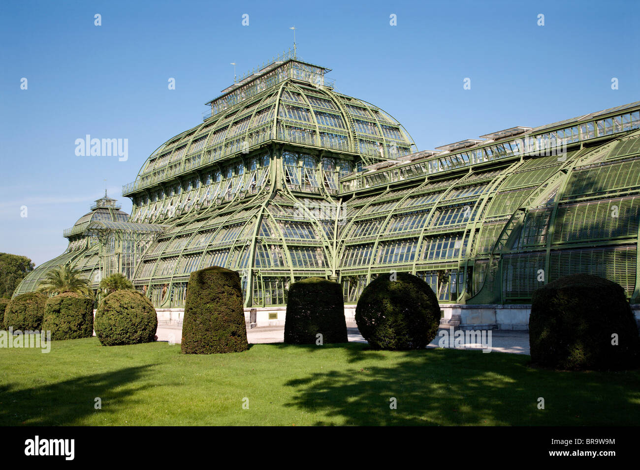 Wien - Gewächshaus von Schloss Schönbrunn Stockfoto