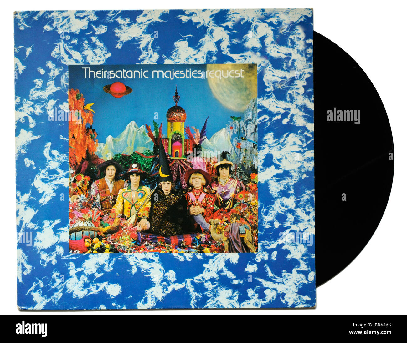 Rolling Stones Their Satanic Majestäten anfordern album Stockfoto