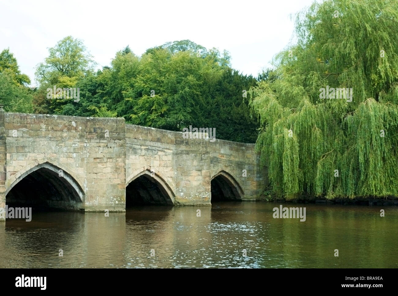 Bakewell Brücke Stockfoto