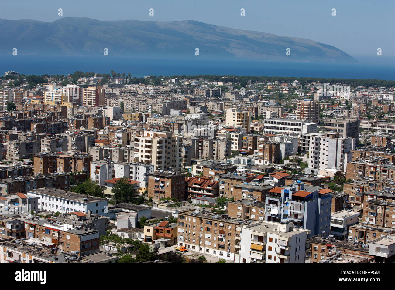 Vlora Stadt, Albanien, Europa Stockfoto