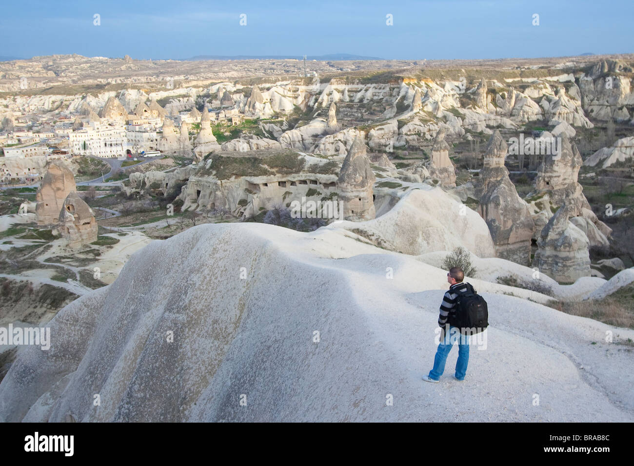 Landschaft von Capadocia, Türkei Stockfoto