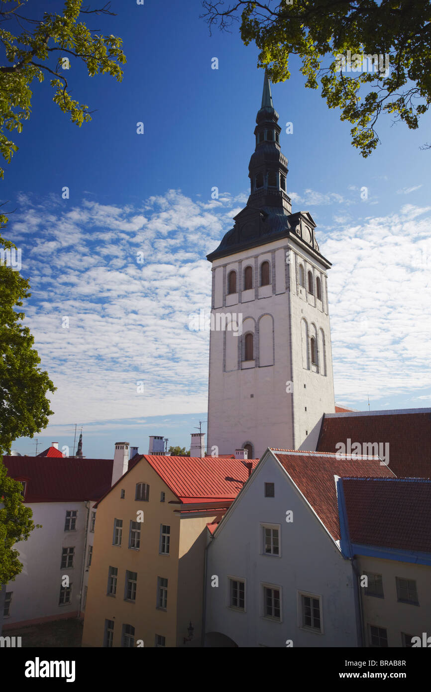 Niguliste Kirche, Tallinn, Estland, Baltikum, Europa Stockfoto