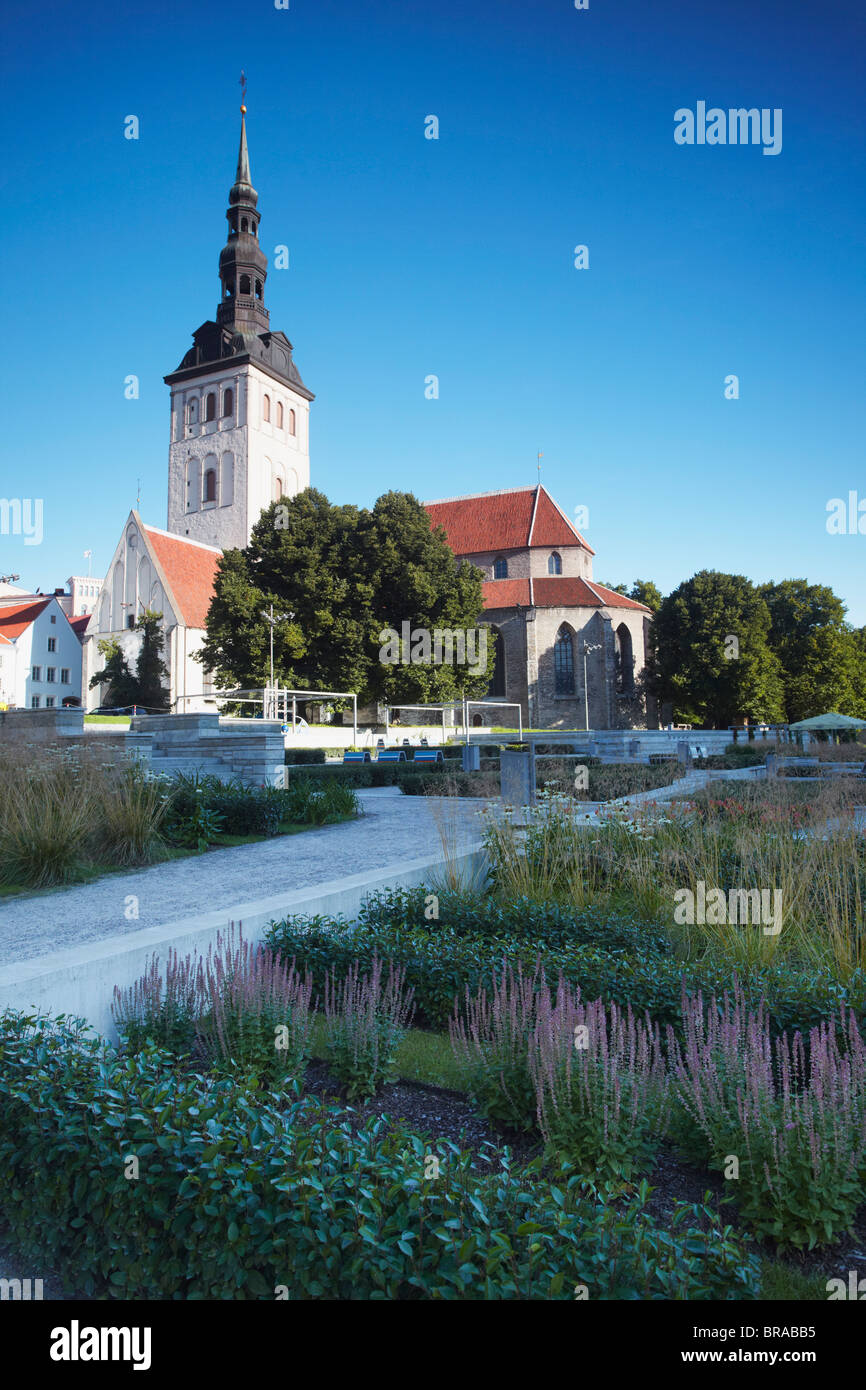 Niguliste Kirche, Tallinn, Estland, Baltikum, Europa Stockfoto