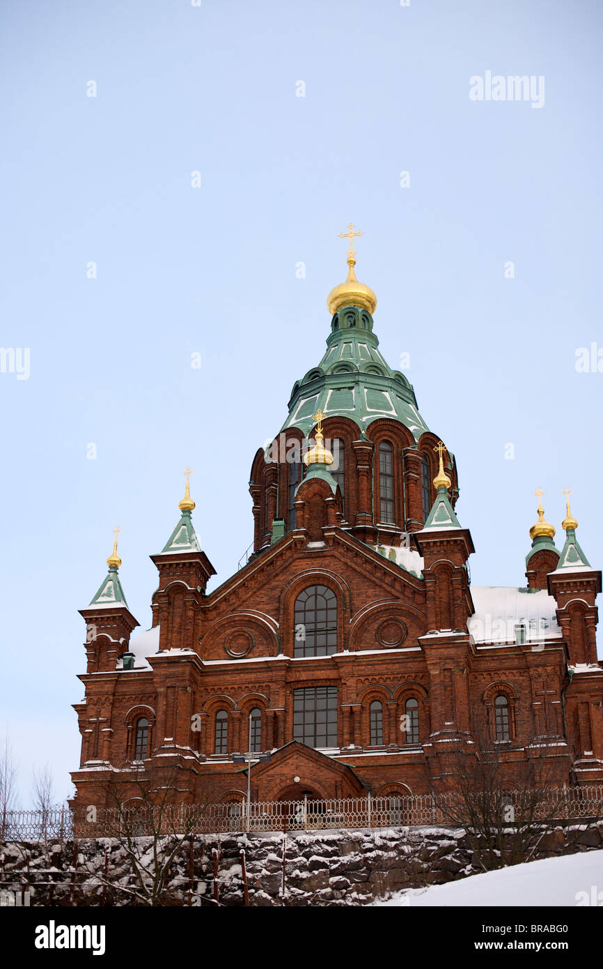 Uspenski Kathedrale, Helsinki, Finnland, Skandinavien, Europa Stockfoto