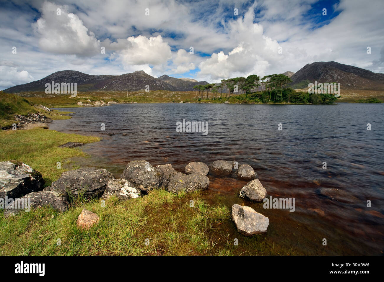 Derryclare Lough, Connemara, County Galway, Irland Stockfoto
