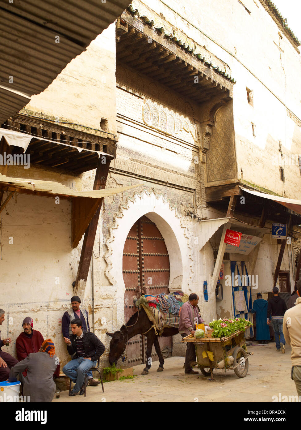 Fez, Marokko, Nordafrika, Afrika Stockfoto