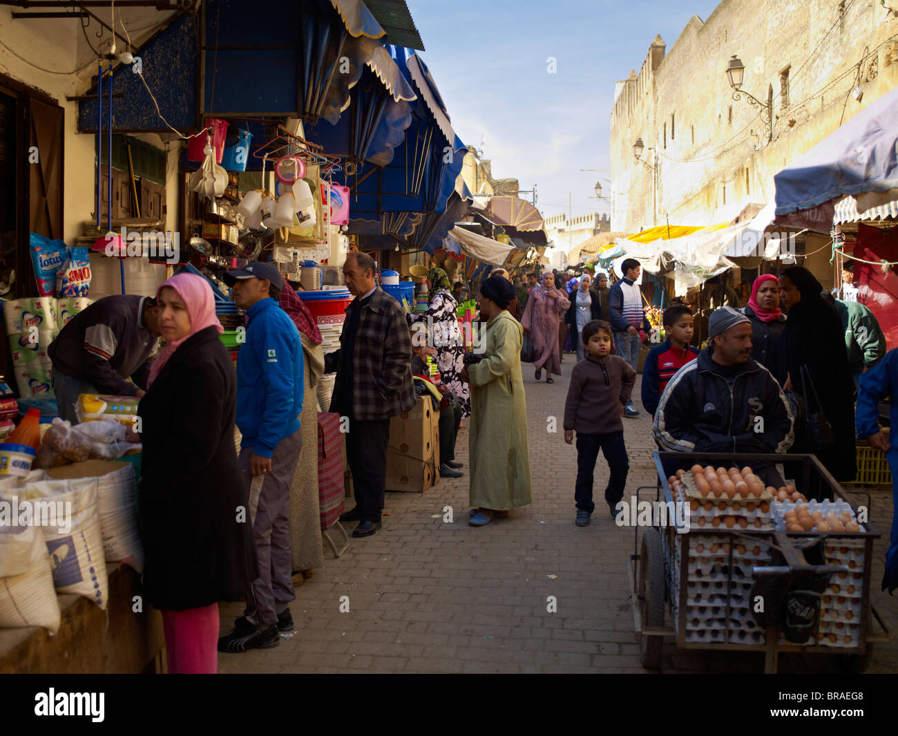 Die Medina, Fez, Marokko, Nordafrika, Afrika Stockfoto