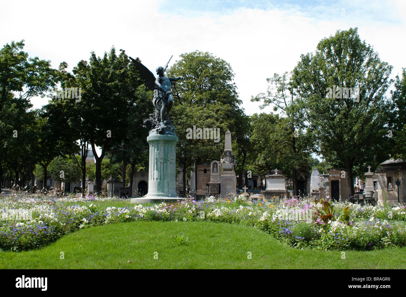 Friedhof Montparnasse, Paris, Frankreich Stockfoto