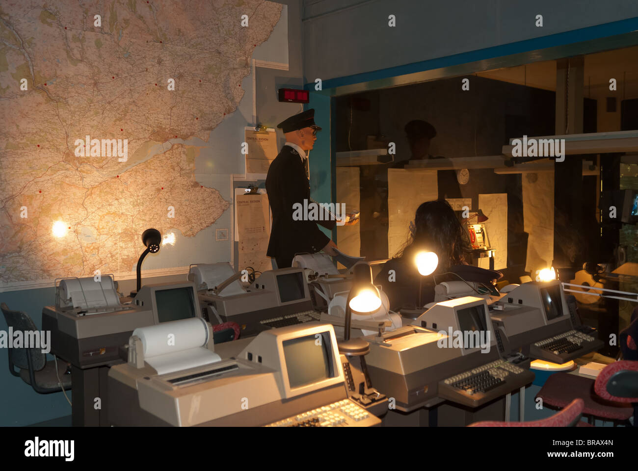 Schottlands geheimen Bunker Stockfoto