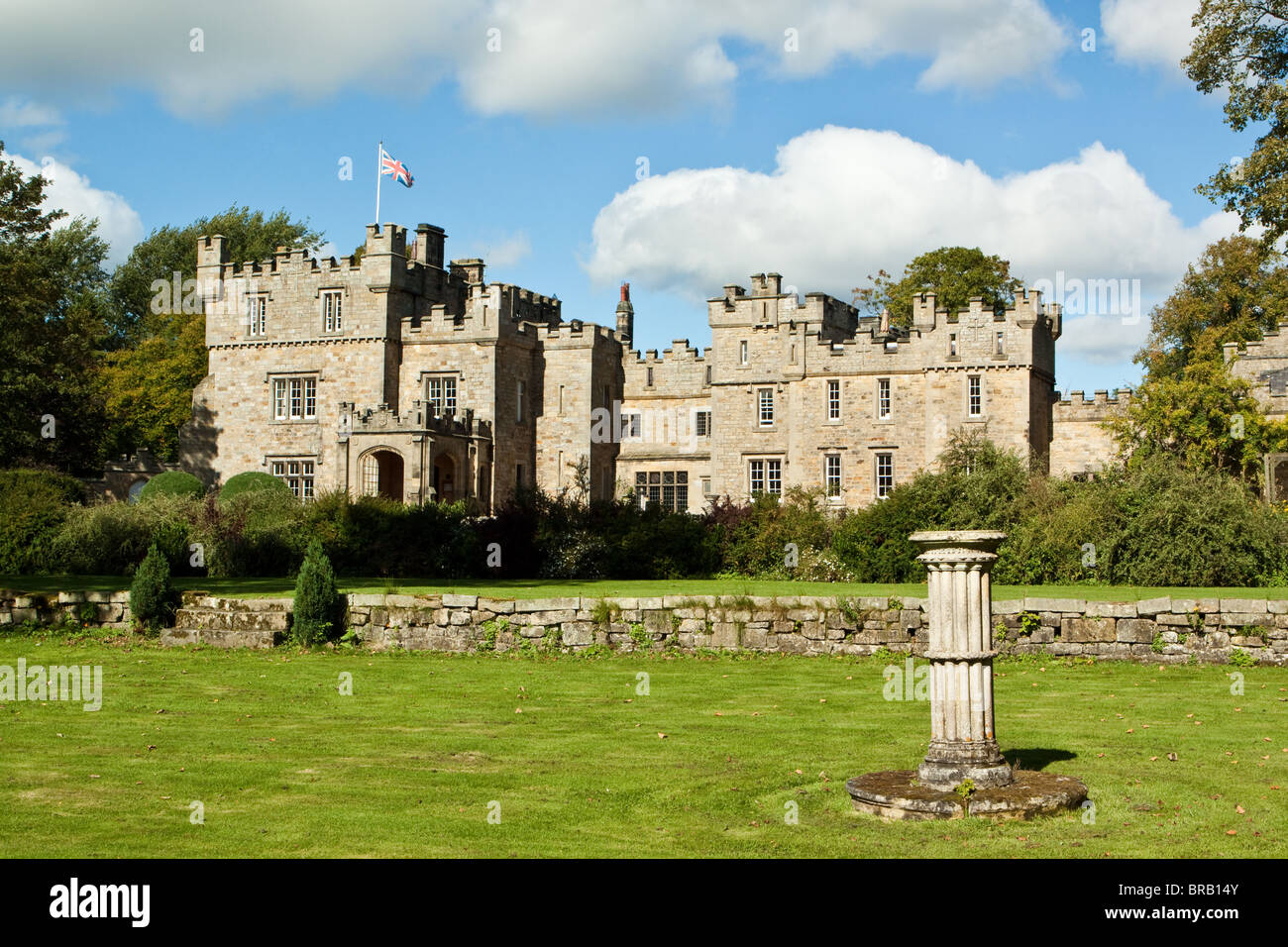 Otterburn Turm in Redesdale Northumberland Stockfoto