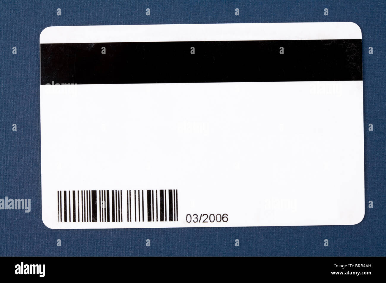 Digitale Daten Plastikkarte hautnah Stockfoto