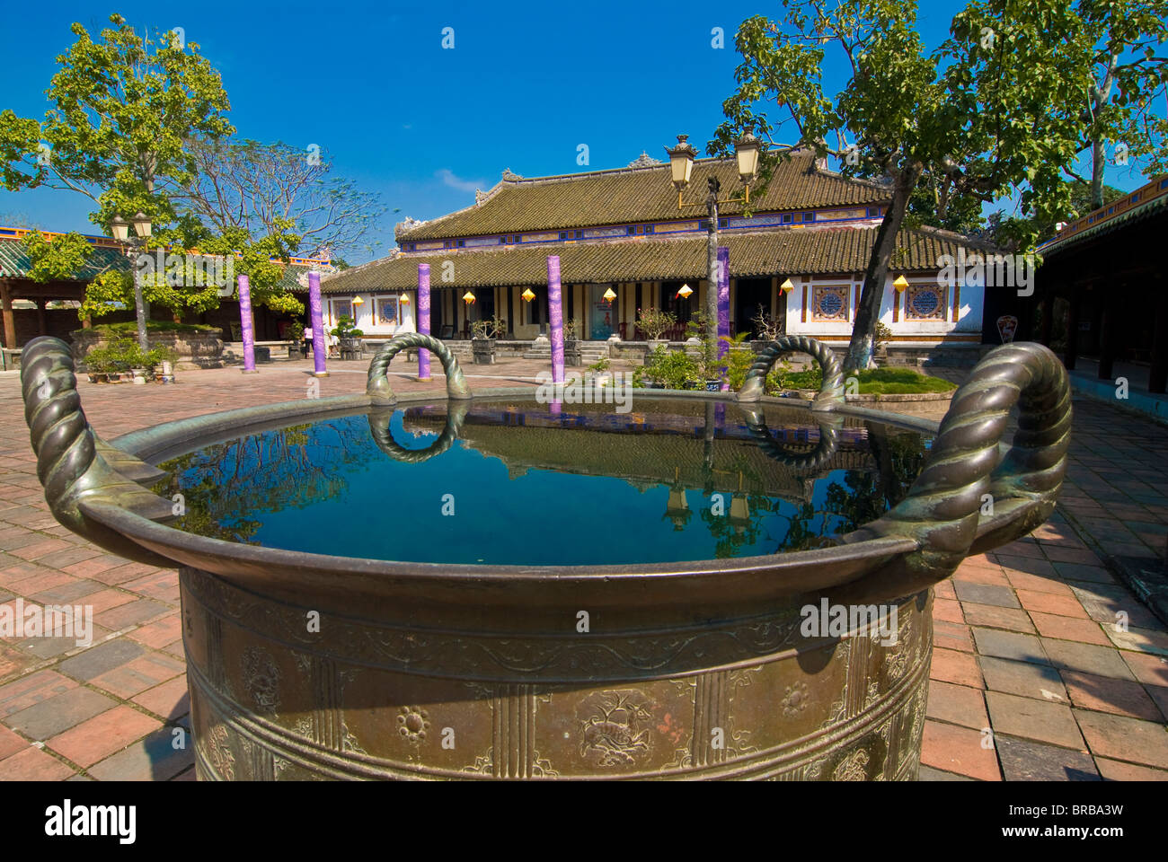 Des Kaisers Lesesaal, Forbidden Purple City, UNESCO-Weltkulturerbe, Hue, Vietnam, Indochina, Südostasien, Asien Stockfoto