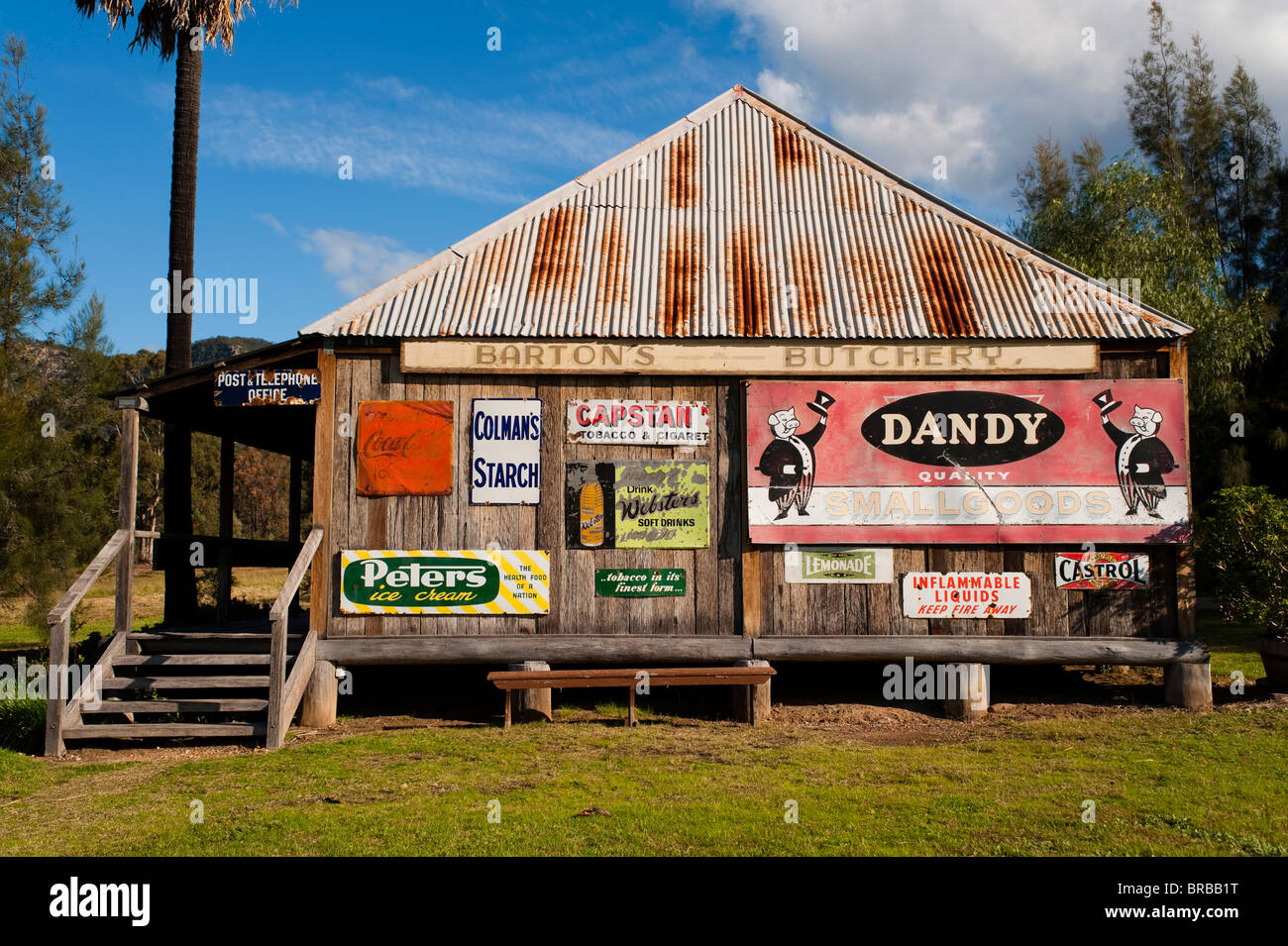 Alte Apotheke, Hunter Valley, New-South.Wales, Australien Stockfoto