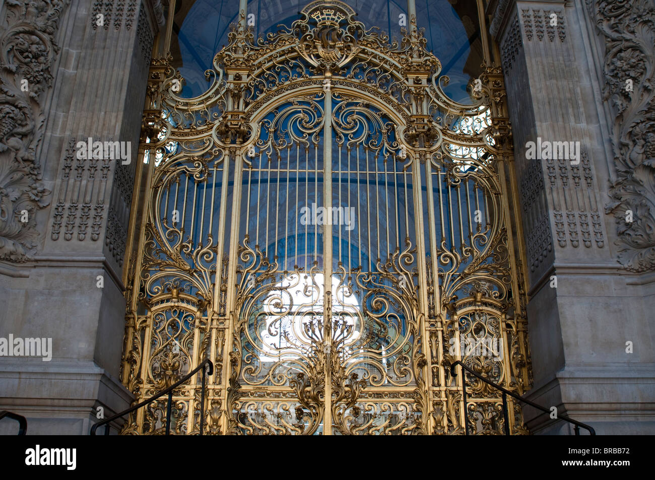 Haupteingang des Petit Palais, Paris, Frankreich Stockfoto