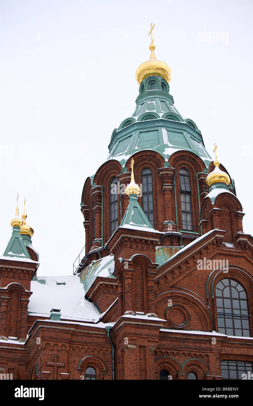 Uspenski Kathedrale, Helsinki, Finnland, Scandinavia Stockfoto