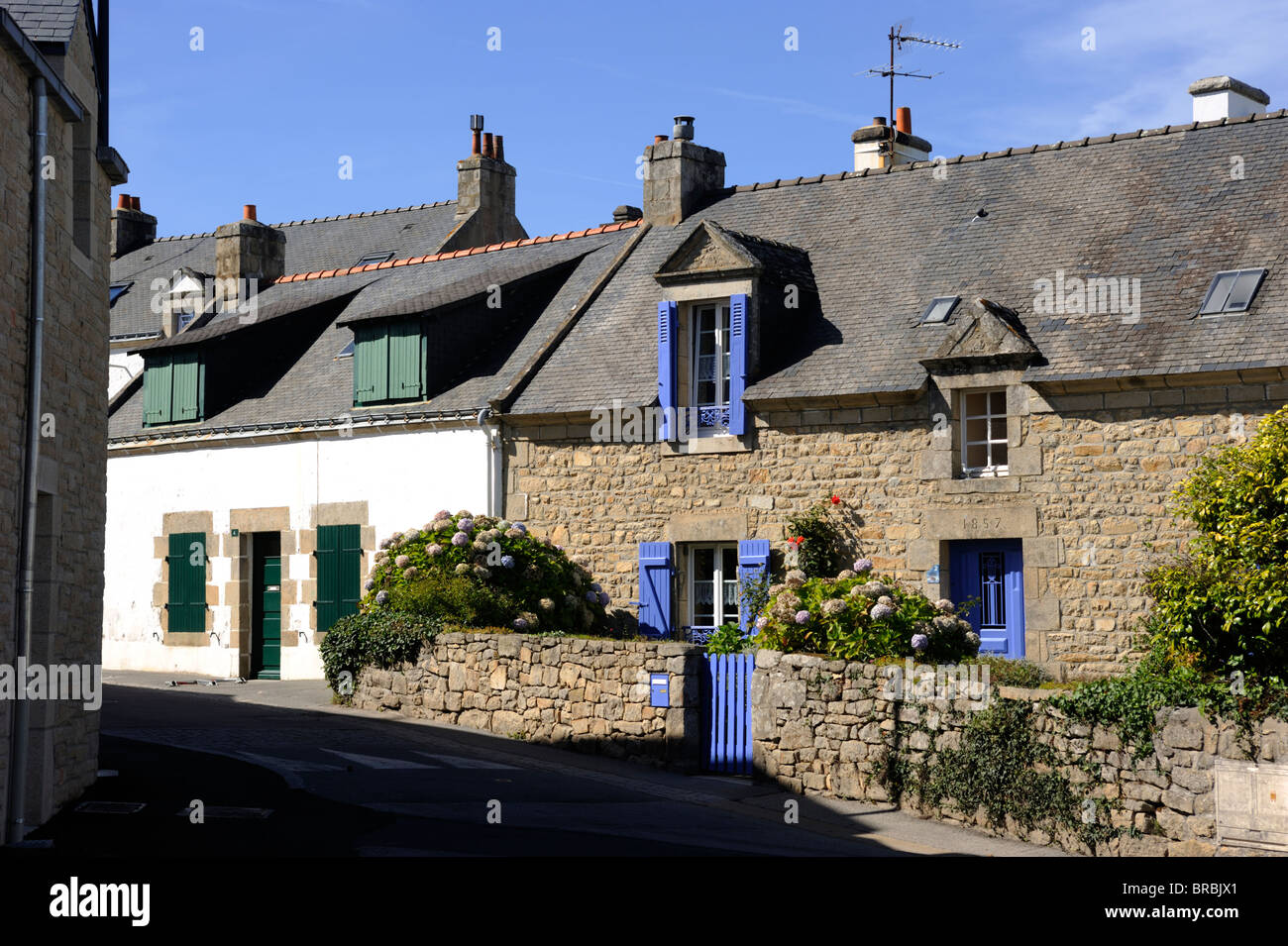 Frankreich, Bretagne (Bretagne), Morbihan, La Trinité sur Mer Stockfoto