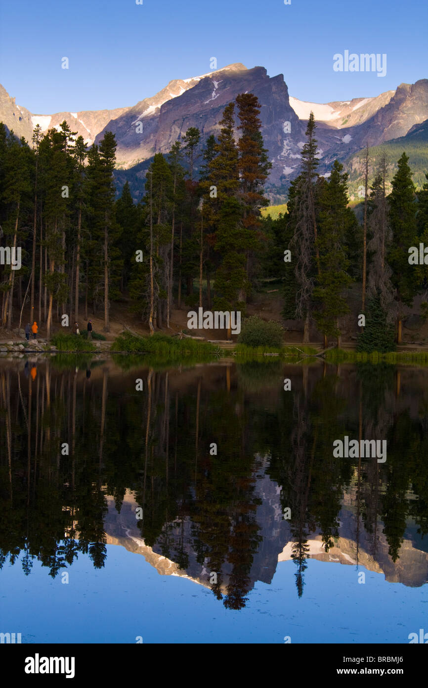 Sprague Lake, Rocky Mountain Nationalpark Stockfoto