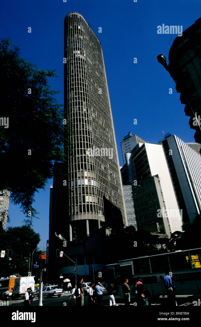 Edifício Itália in São Paulo, Brasilien - derzeit die Stadt der 2. höchste Gebäude Stockfoto