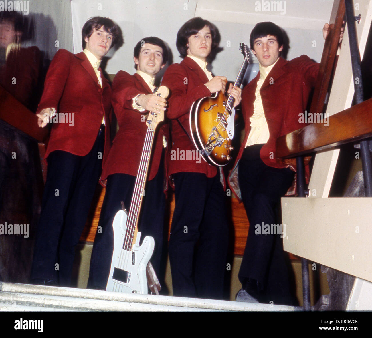 KINKS - britische Popgruppe im Jahr 1964. Foto: Tony Gale Stockfoto