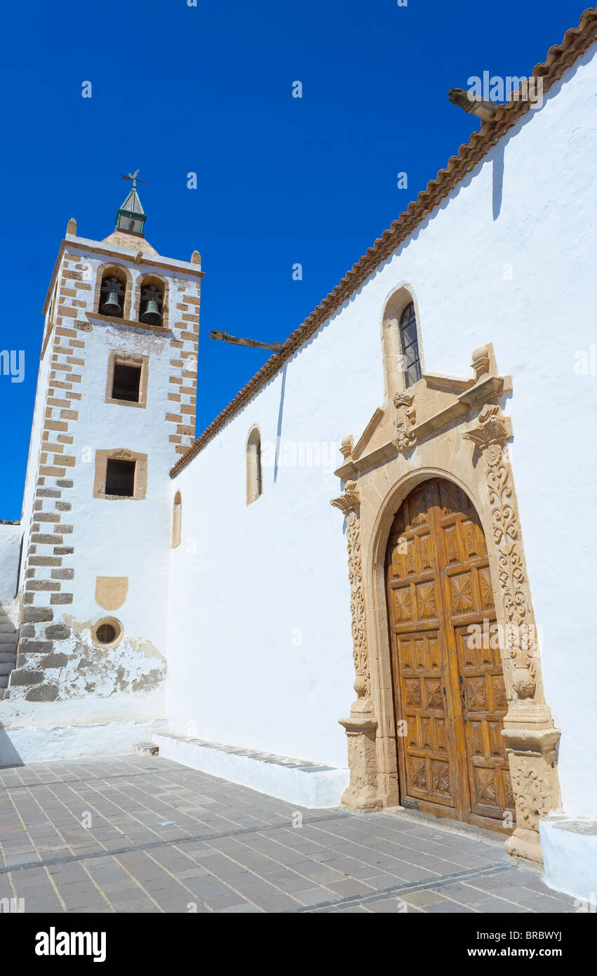 Catedral Sta Maria Bethencourt, Betancuria, Fuerteventura, Kanarische Inseln, Spanien Stockfoto