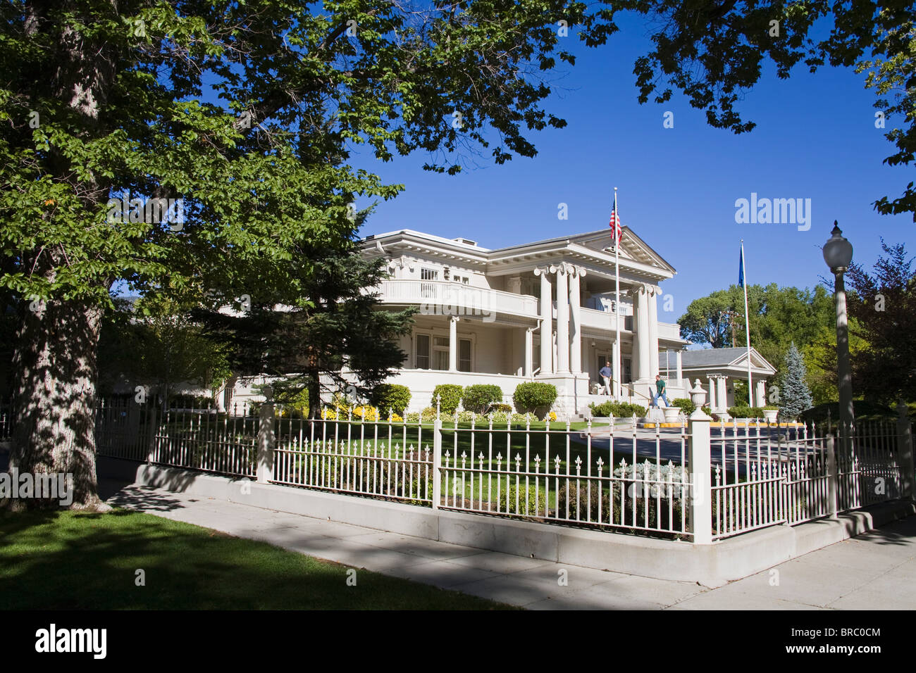 Haus des Gouverneurs in Carson City, Nevada, USA Stockfoto