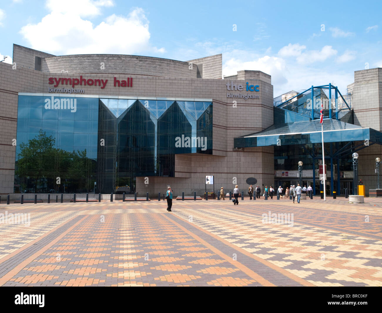 Centenary Square im Stadtzentrum von Birmingham, West MIdlands England UK Stockfoto