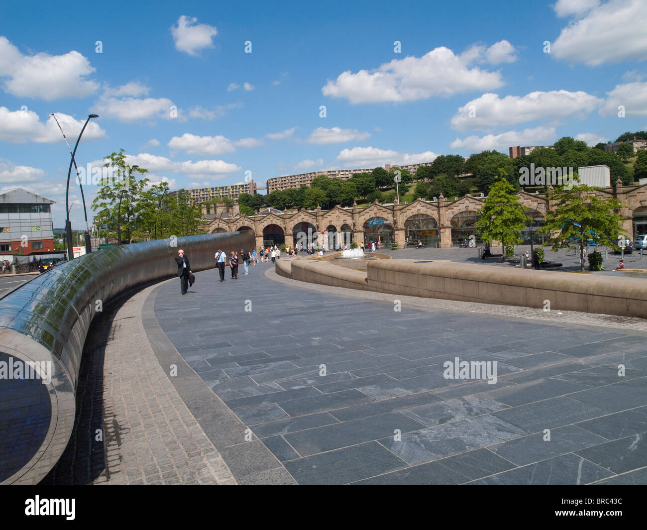 Garbe Square im Stadtzentrum von Sheffield, South Yorkshire England UK Stockfoto