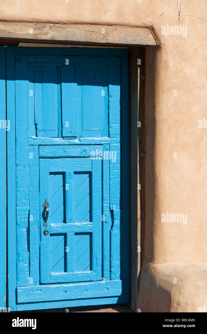 Santa Fe New Mexico Südwesten bunte Architektur Stockfoto