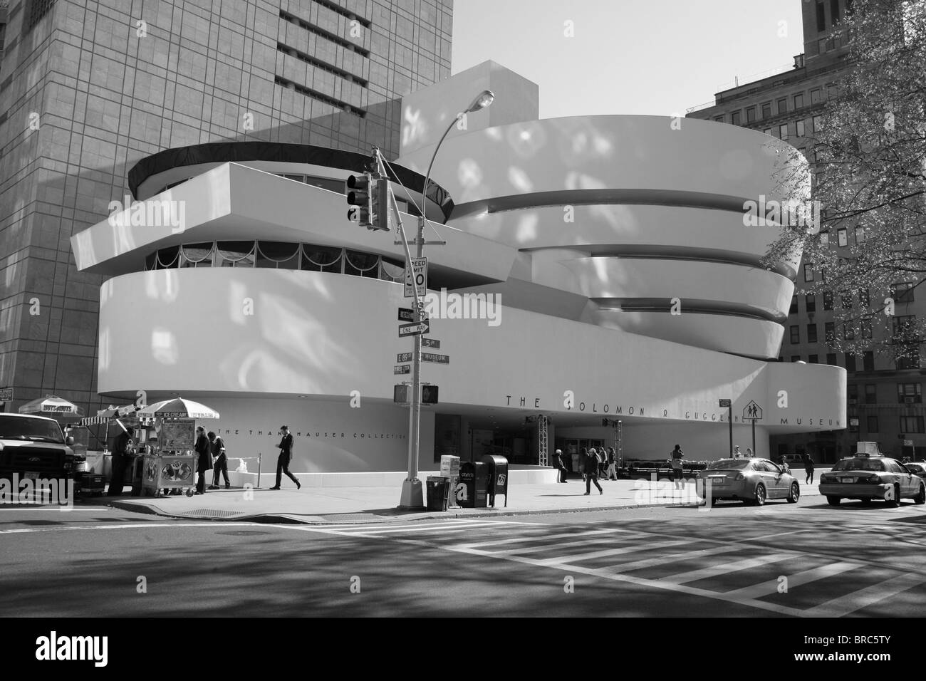 New Yorker Guggenheim-Museum für moderne Kunst Stockfoto