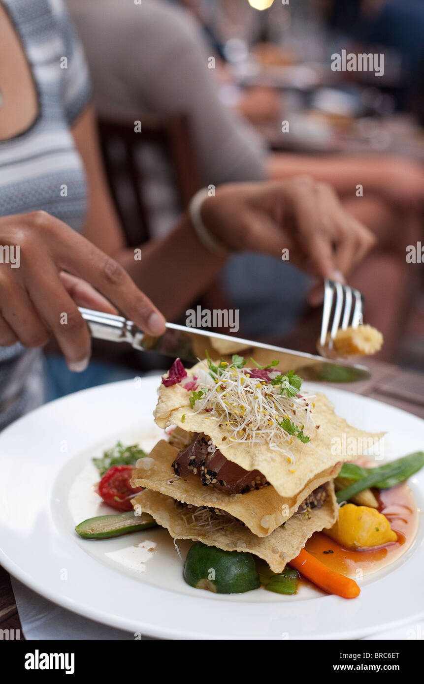 Hotel Du Nord, Canal Saint-Martin, Paris Stockfoto