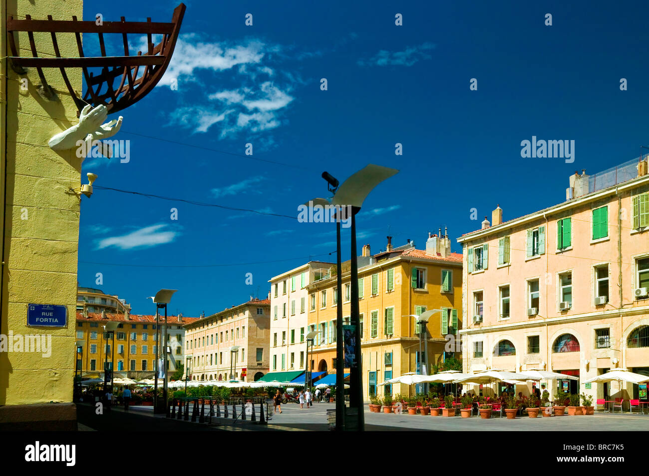 COURS D'ESTIENNE D'ORVES, MARSEILLE, PROVENCE, FRANKREICH Stockfoto