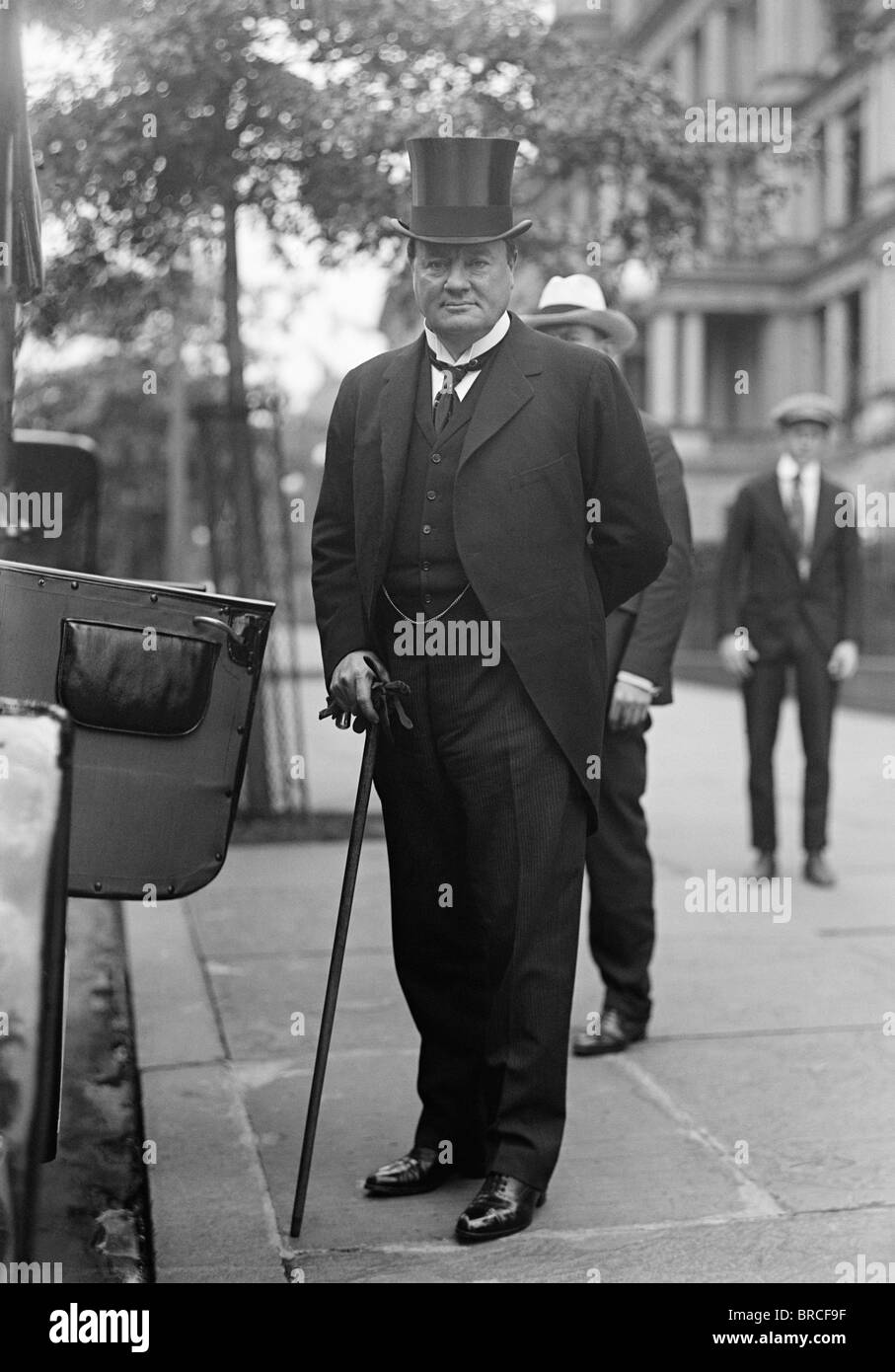 Vintage Foto c1917 der britischen Zeitung und publishing-Magnaten Lord Northcliffe (Alfred Harmsworth, 1. Viscount Northcliffe). Stockfoto