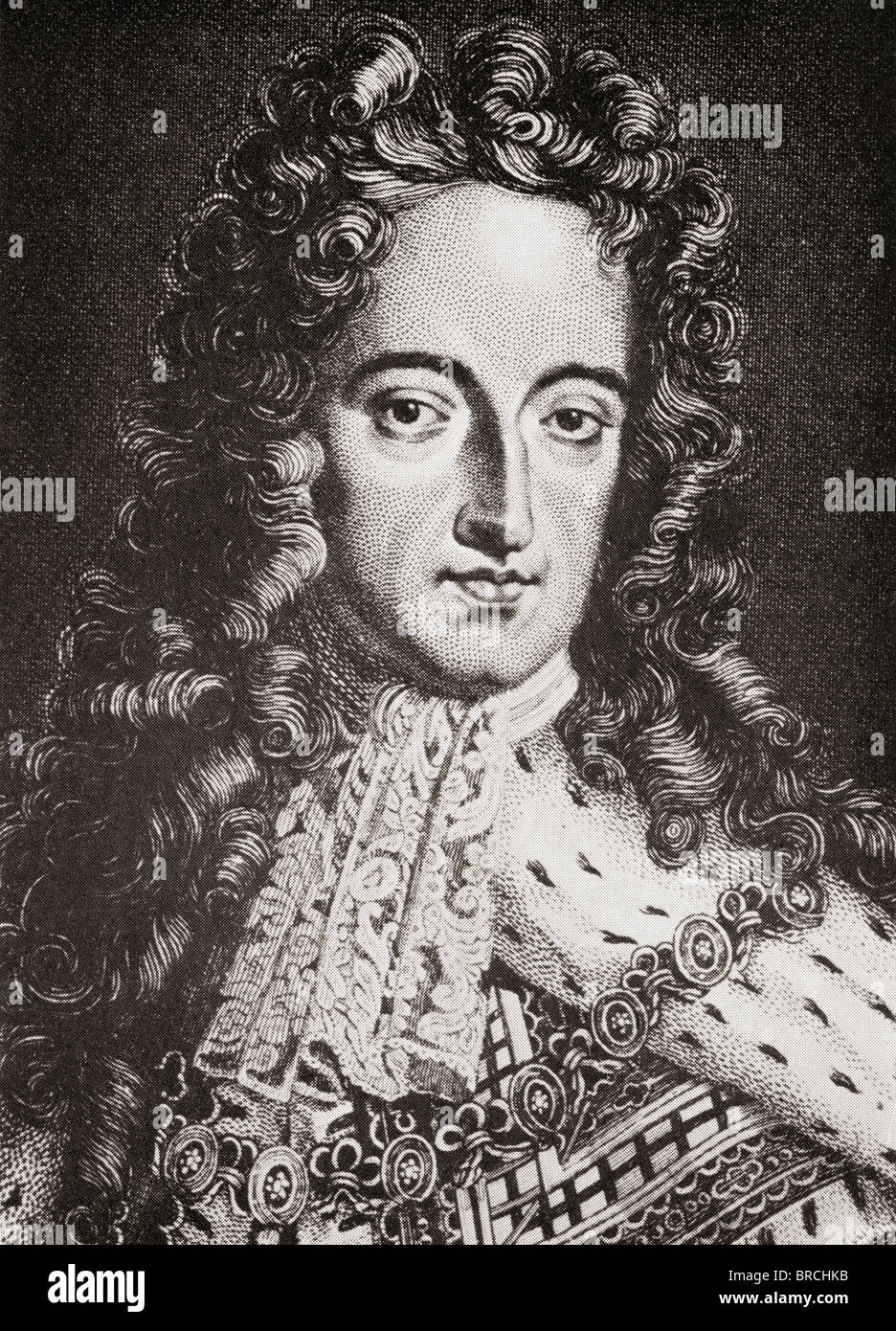 Wilhelm III, 1650-1702. König von England und Irland und aus dem Jahre 1689 als William II von Schottland aka Wilhelm von Oranien. Stockfoto