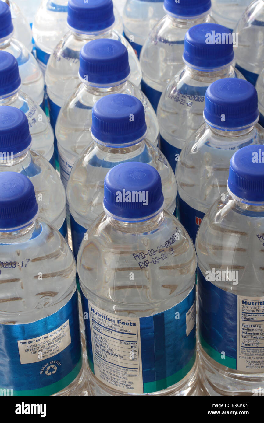 Abgefülltes Wasser Stockfoto, Bild: 31626329 - Alamy