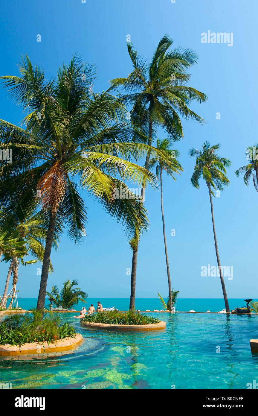 Anantara Hotels in Mae Nam Beach, Ko Samui Island, Thailand Stockfoto