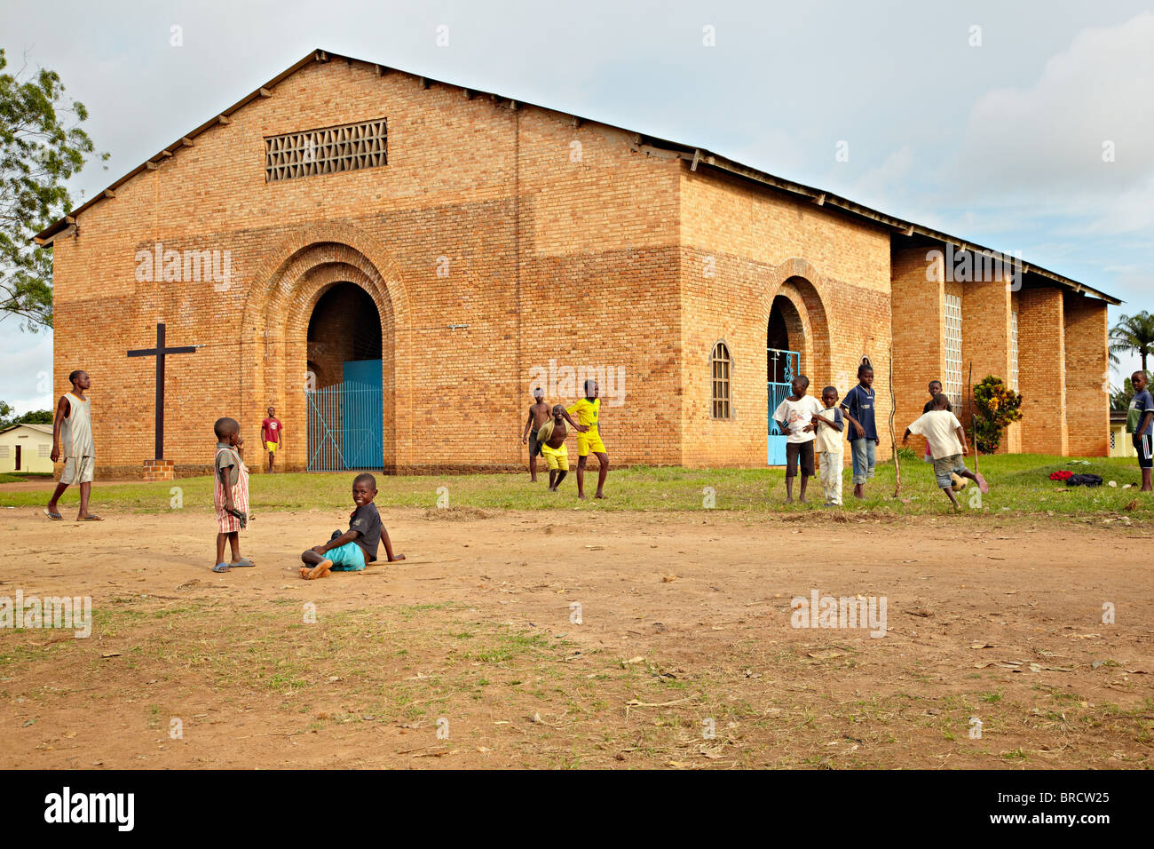 Cathédrale Saint-Pierre Claver, Ouesso, Republik Kongo, Afrika Stockfoto