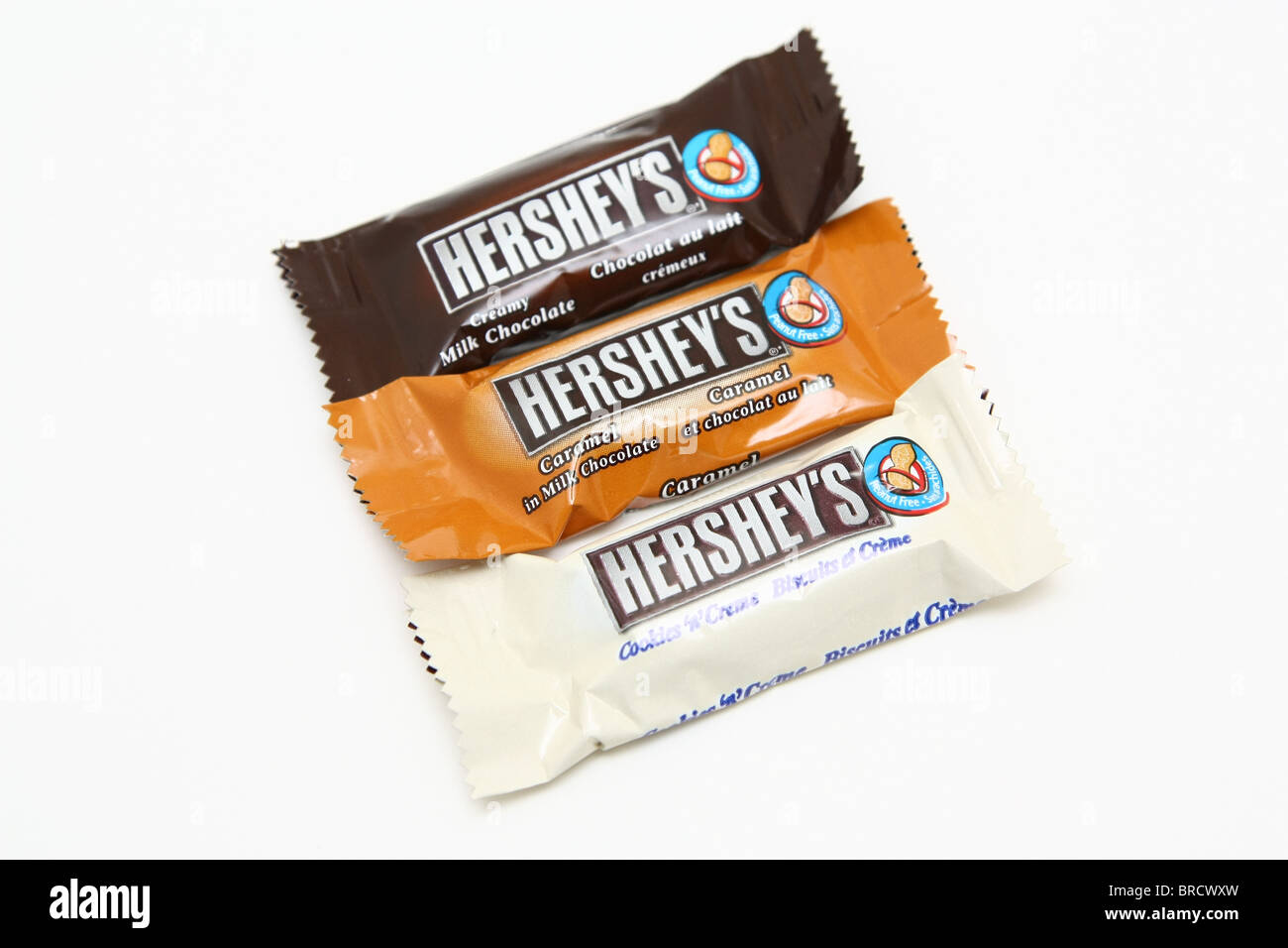 Hershey's Schokolade Hersheys bars Stockfotografie - Alamy