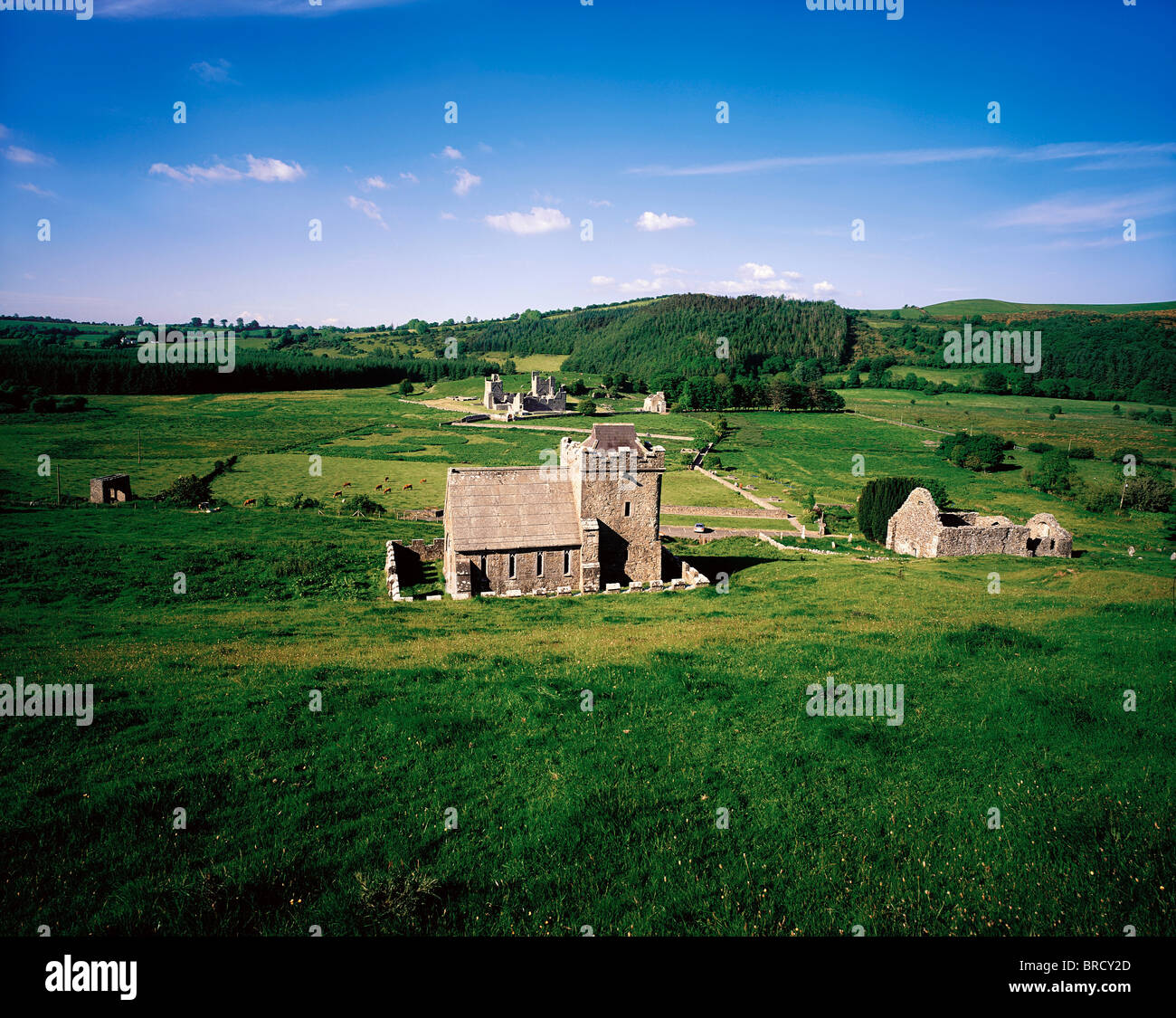 Fore Abtei, Co. Westmeath, Irland Stockfoto