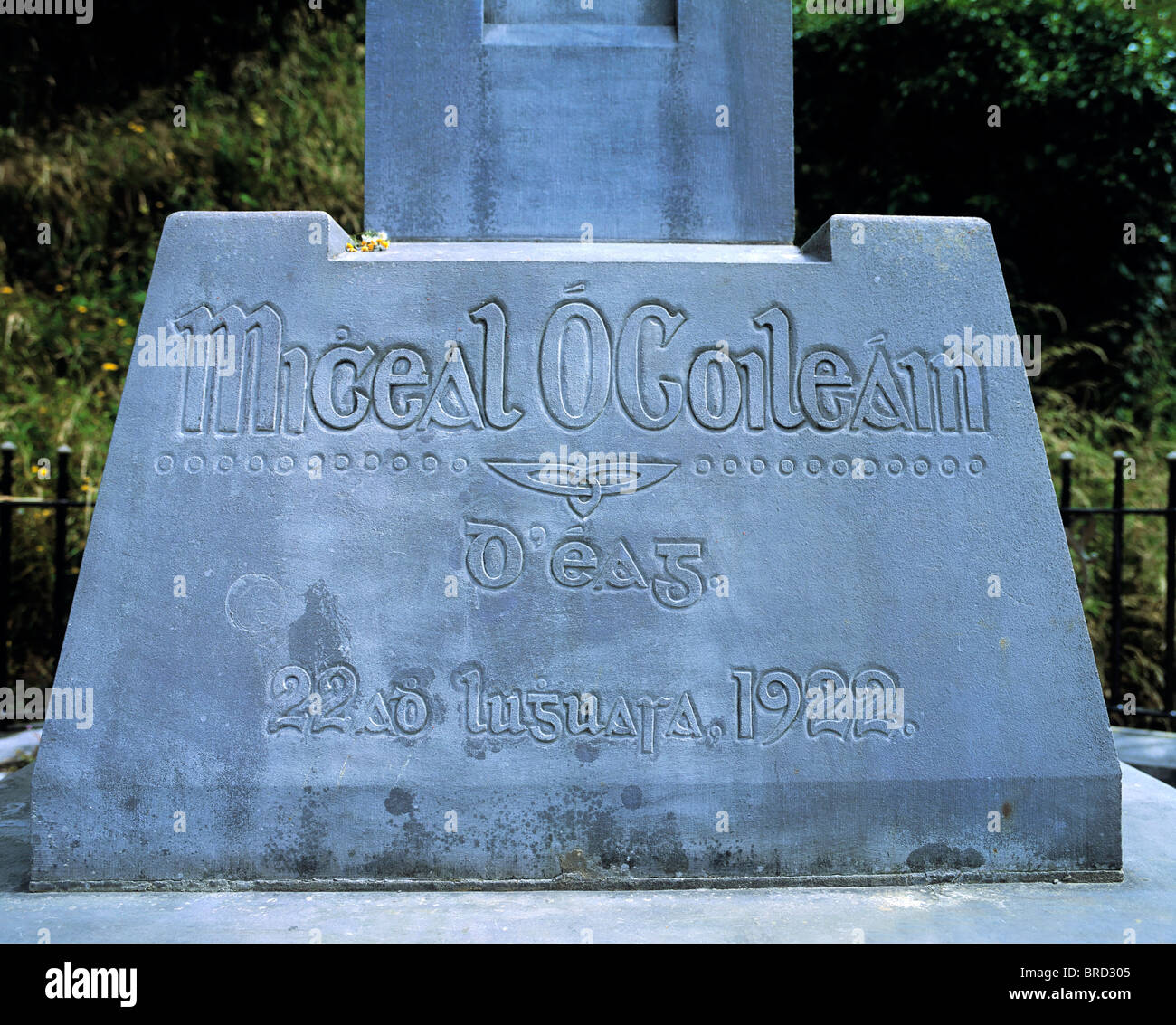 Michael Collins Memorial, Co. Cork, Irland; Denkmal für die irischen Revolutionsführers getötet während des irischen Bürgerkriegs im Jahre 1922 Stockfoto