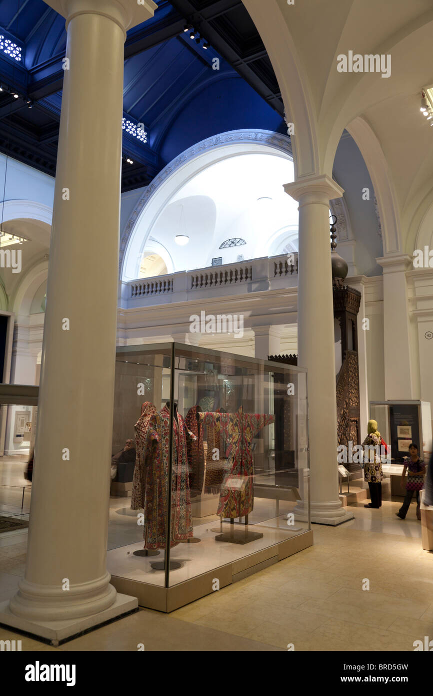 Islamischen Nahen Osten Zimmer im Victoria and Albert Museum Stockfoto